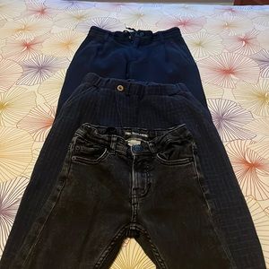 ZARA LOT OF PANTS/JEANS BOY 6 YEAR OLD